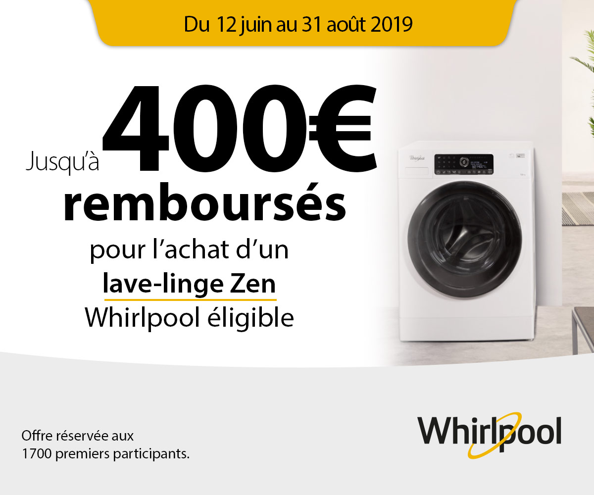 OFFRE LAVE-LINGE ZEN OFFRE LAVE-LINGE ZEN