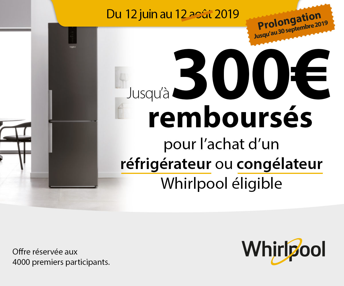 OFFRE FROID NO FROST WHIRLPOOL OFFRE FROID NO FROST WHIRLPOOL