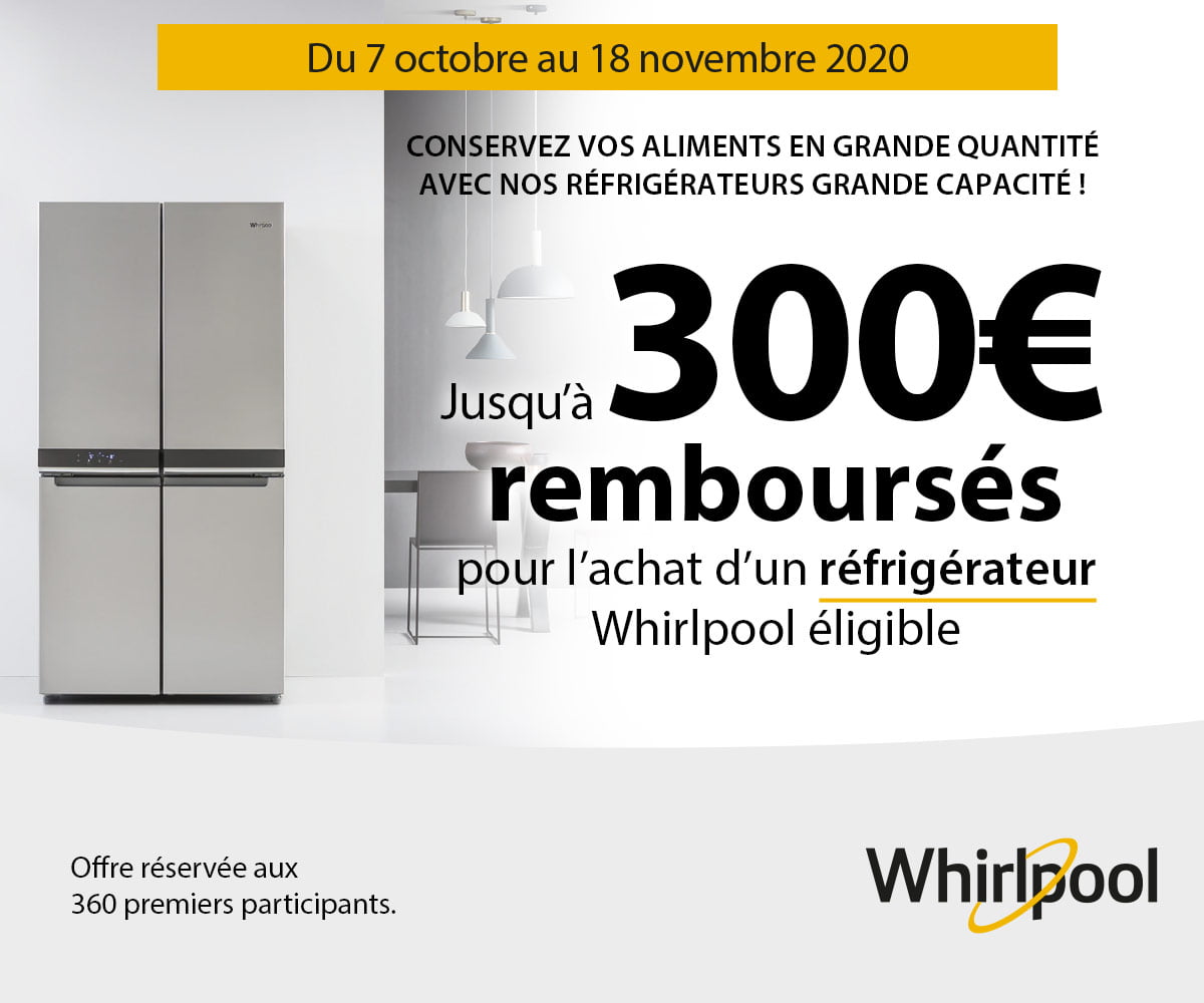 WHIRLPOOL Opération Froid WHIRLPOOL Opération Froid