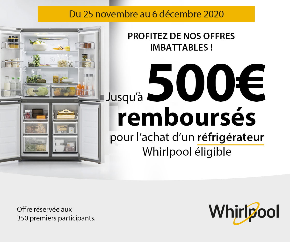 Whirlpool Opération froid Whirlpool Opération froid
