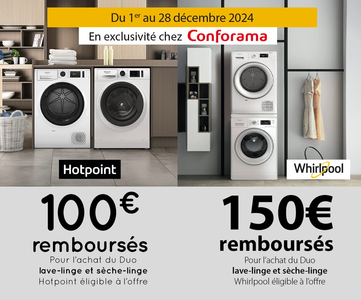 Whirlpool : Offre Conforama