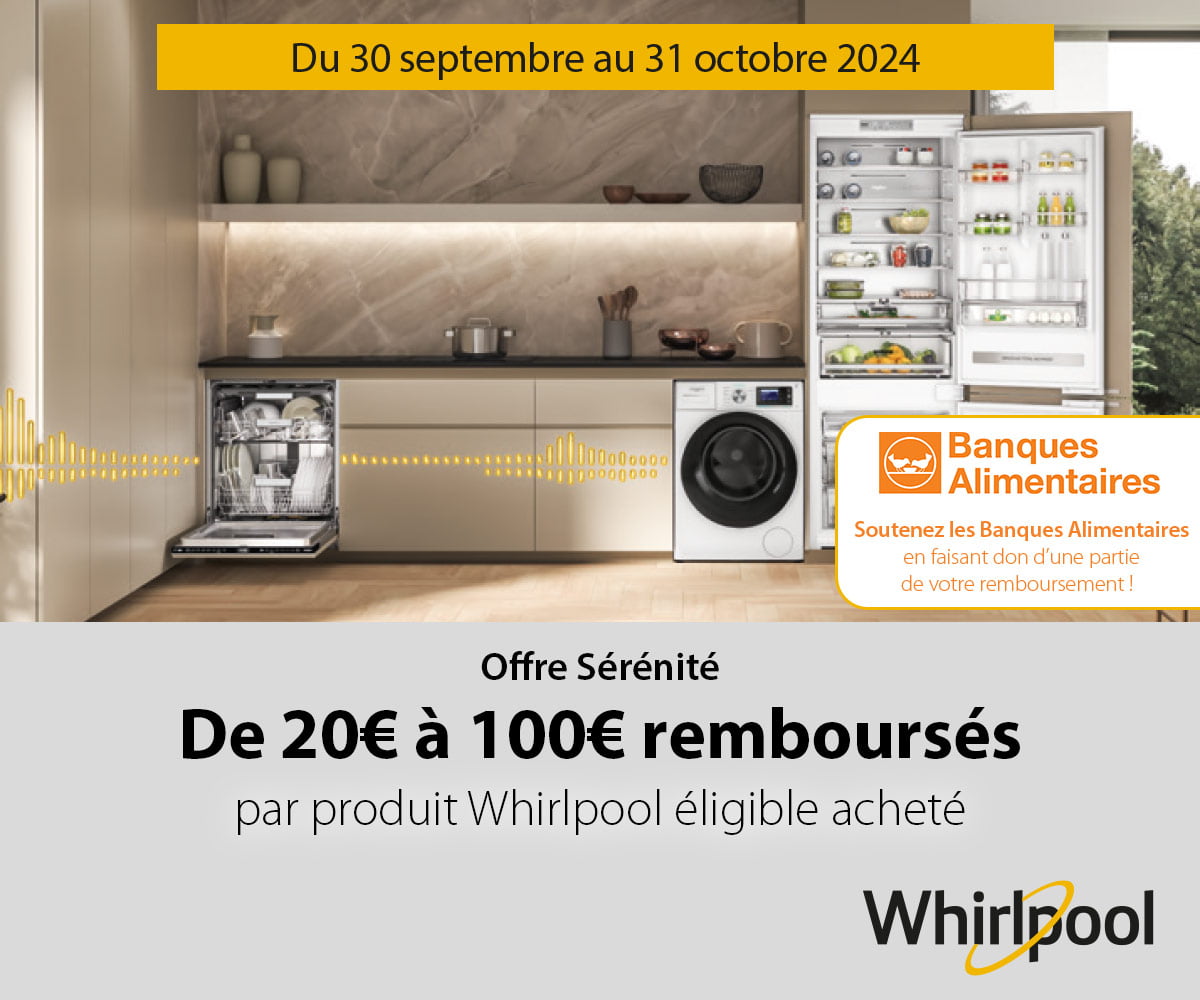 Whirlpool: offre sérénité