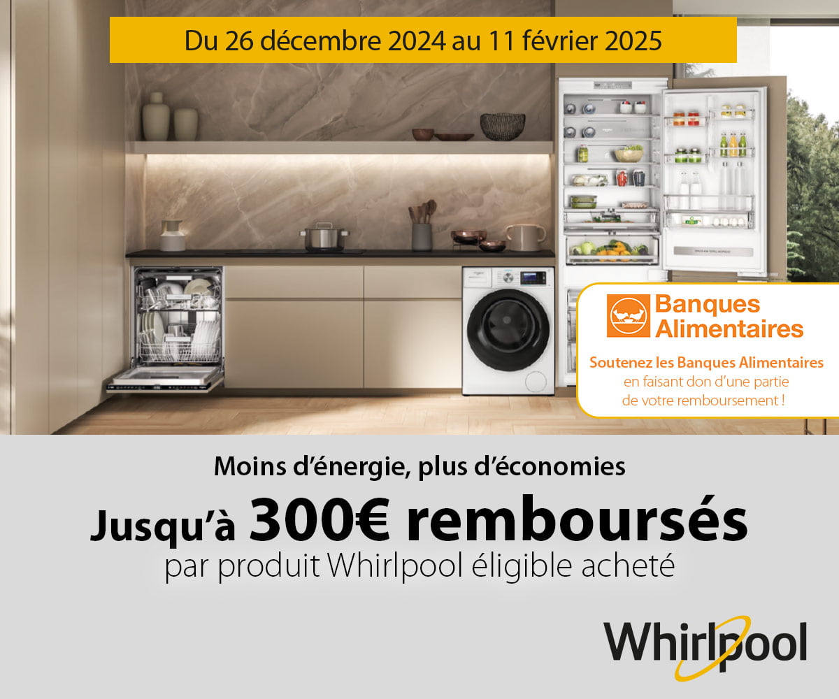 Whirlpool : Moins d'énergie, plus d'économies