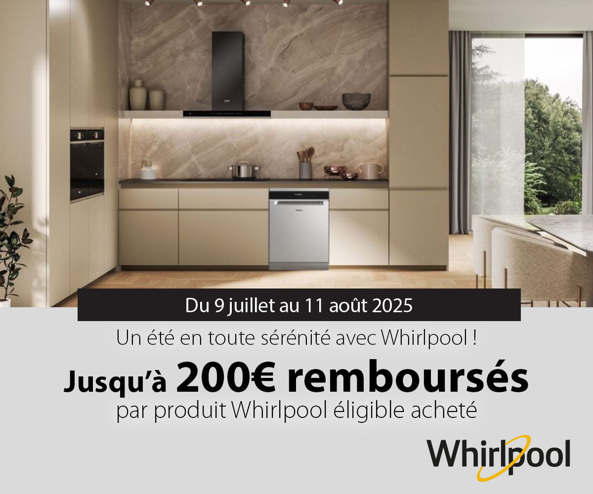 Un été en toute sérénité avec Whirlpool Un été en toute sérénité avec Whirlpool